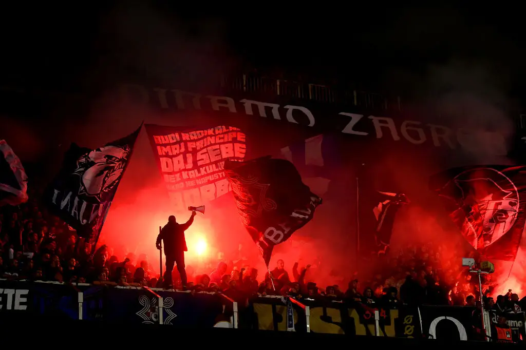Dinamo Zagreb fans (Credit:Getty)