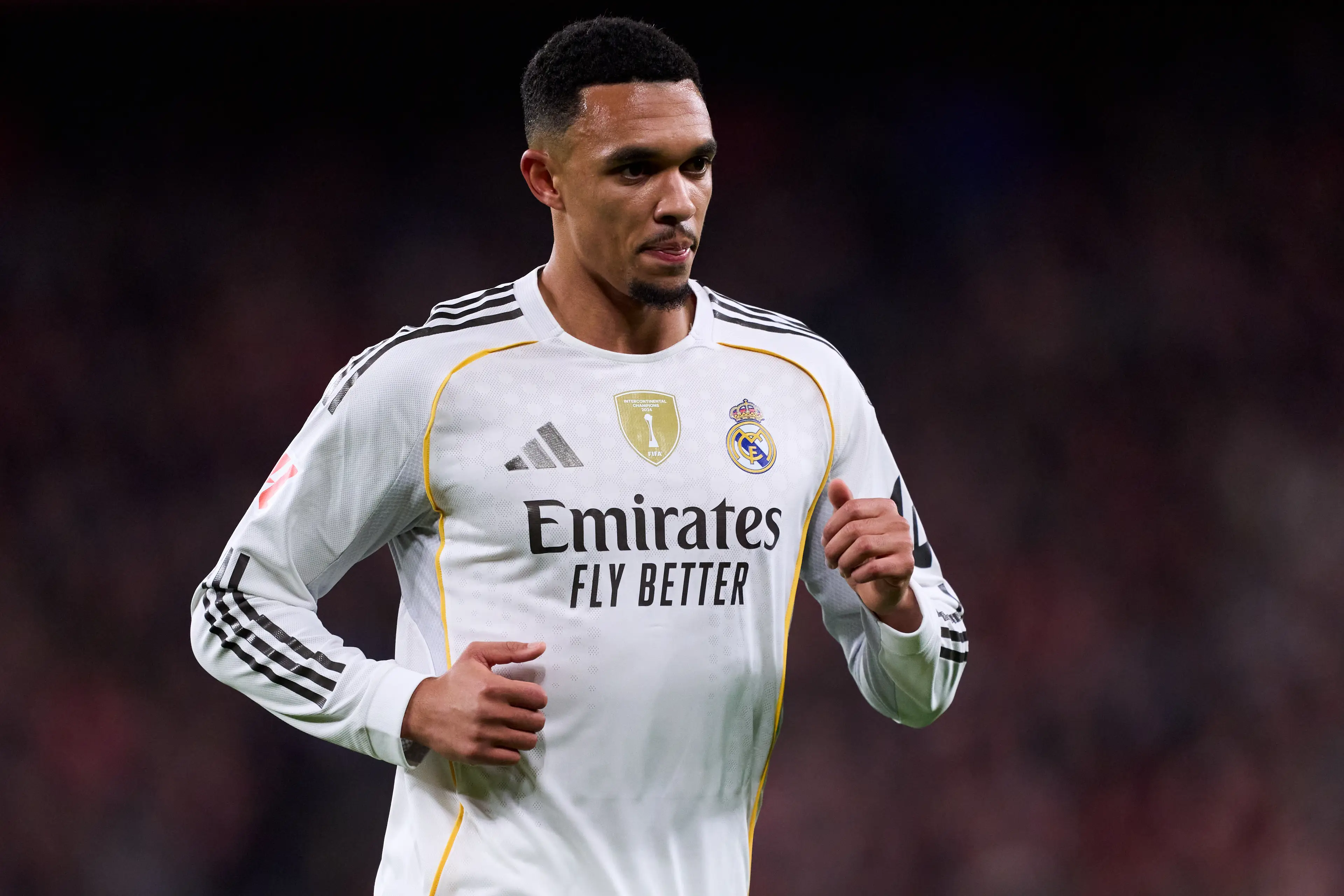 Trent Alexander-Arnold was forced off with injury. Image: Getty