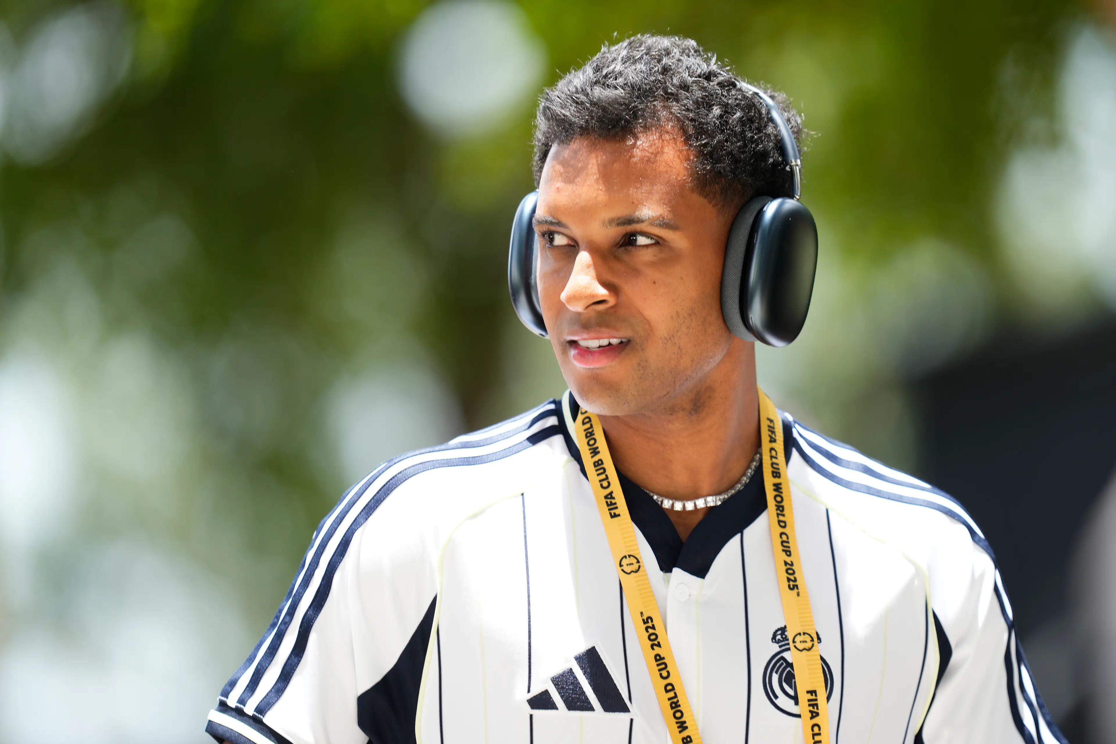 Rodrygo is currently with Real Madrid at the Club World Cup. Image: Getty