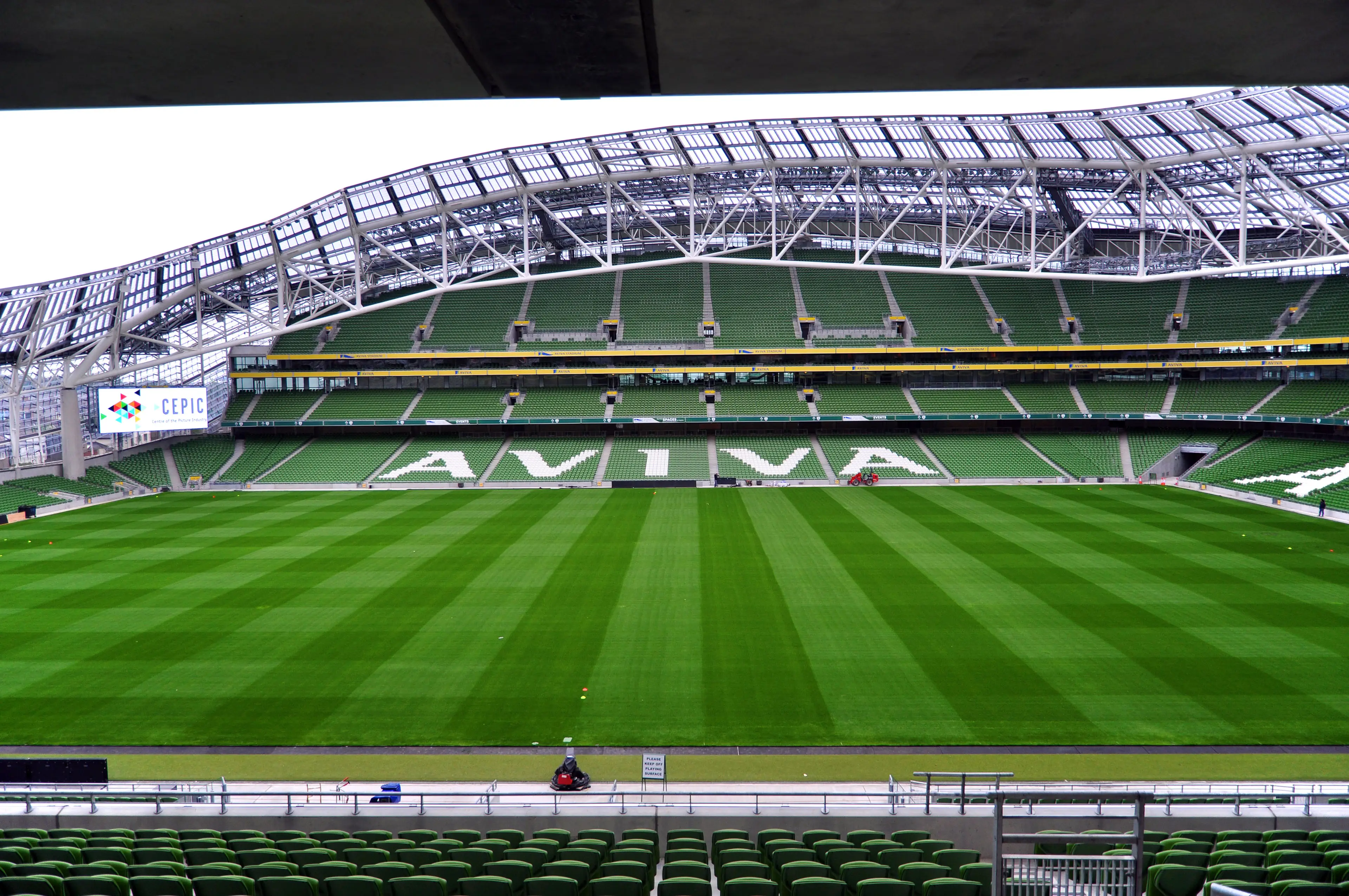The Aviva Stadium has a capacity of 51,700. (Image