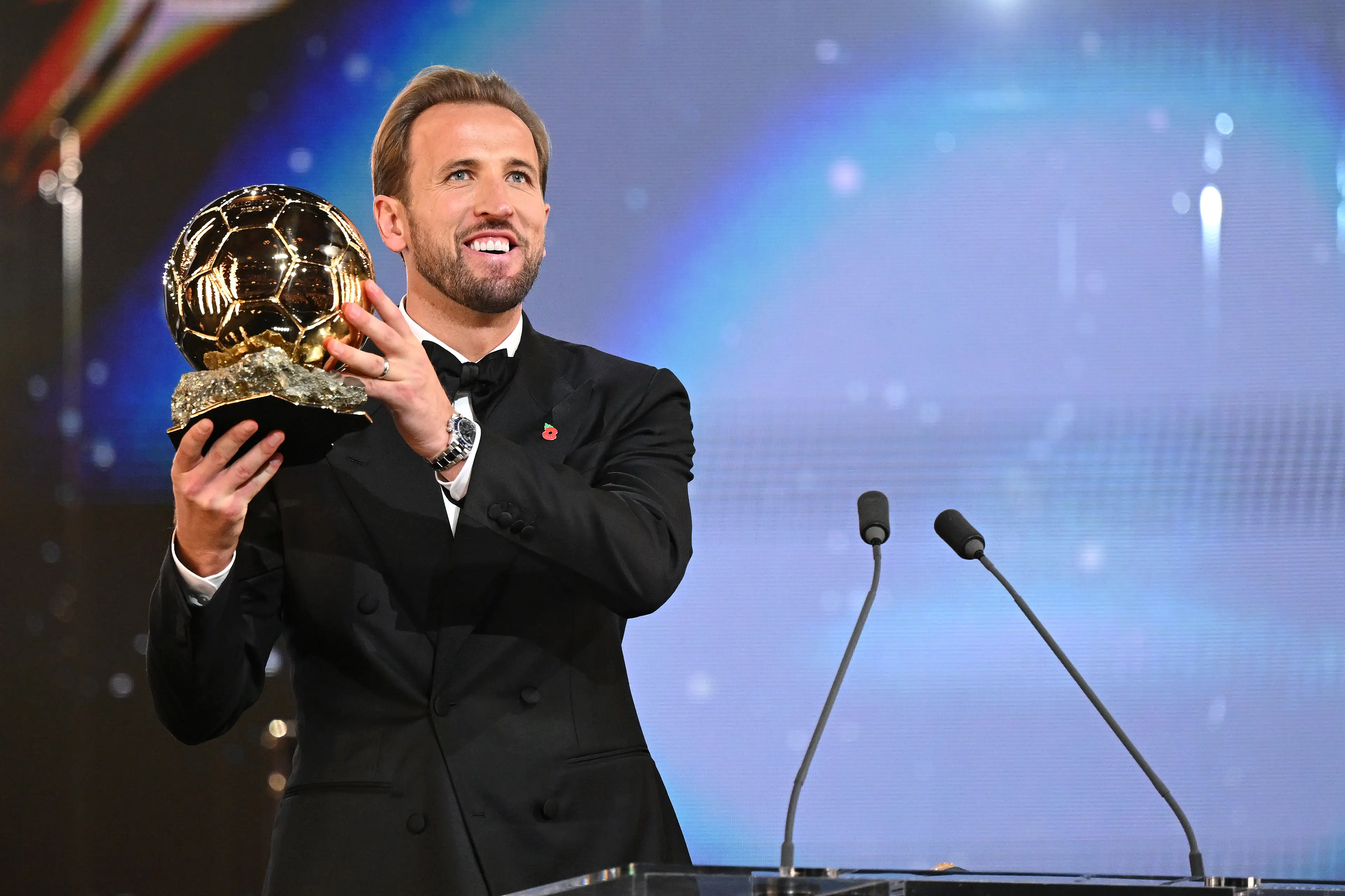 Harry Kane got lucky, but he was always the deserved winner. (Image - Getty)
