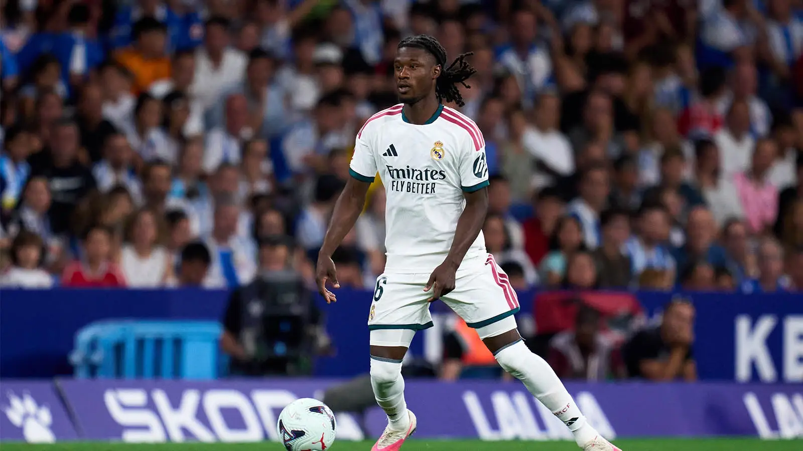 Real Madrid midfielder Eduardo Camavinga pictured (Image: Getty)