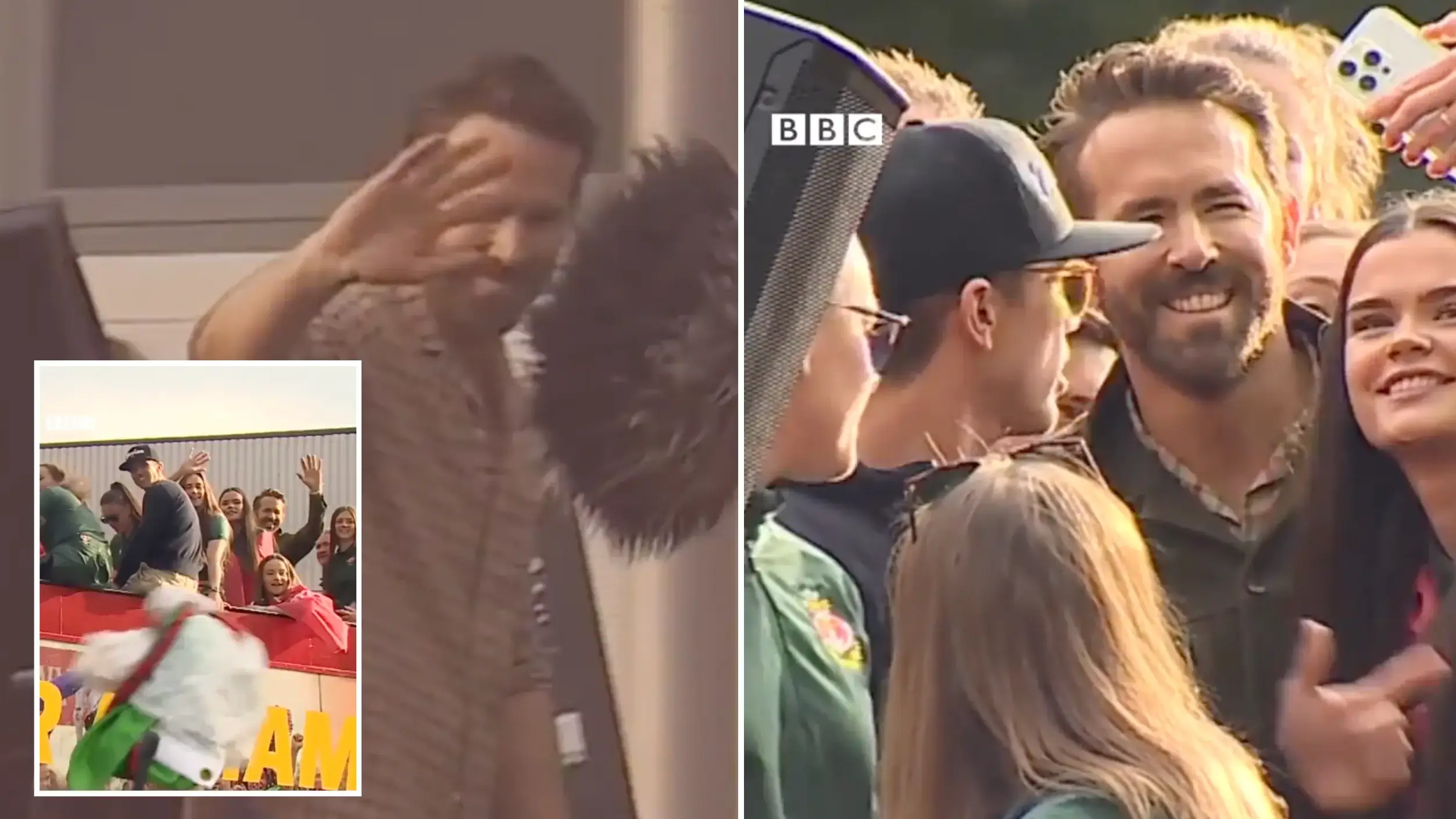 Fans question why Wrexham's bus parade was covered so heavily by BBC