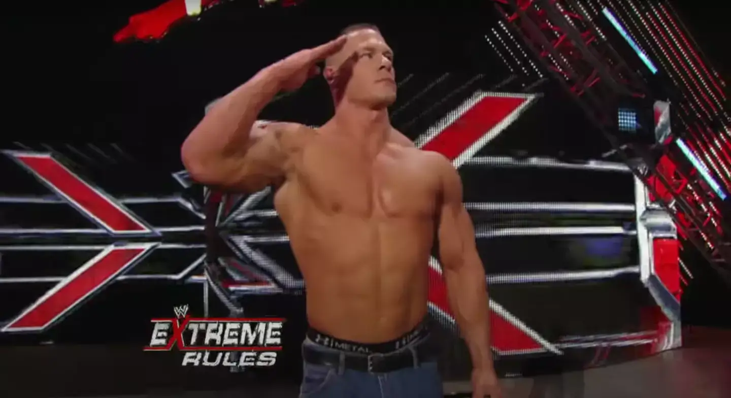 John Cena announced Osama bin Laden's death. Image: WWE