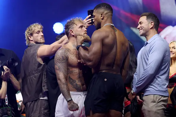 Paul and Joshua faced off on Thursday (Image: Getty)