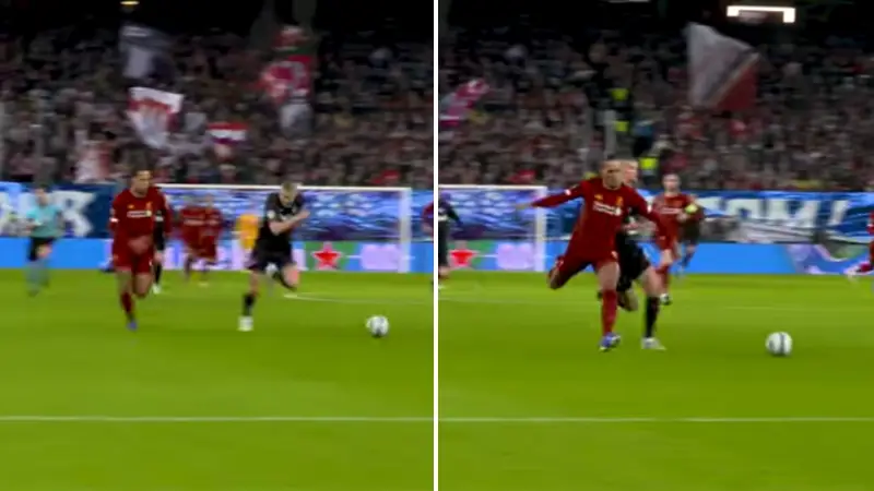 When Virgil Van Dijk Bested Erling Haaland In Early Meeting