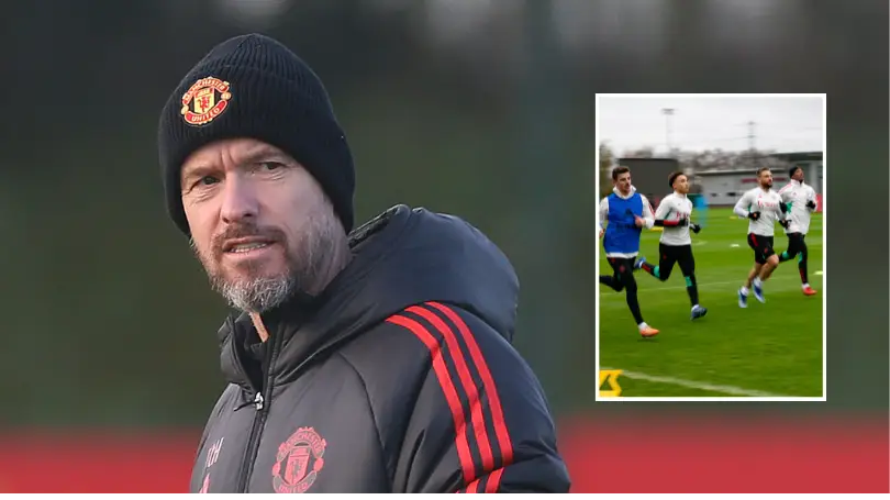 Manchester United forward Anthony Martial has been ordered to train on his own by Erik ten Hag