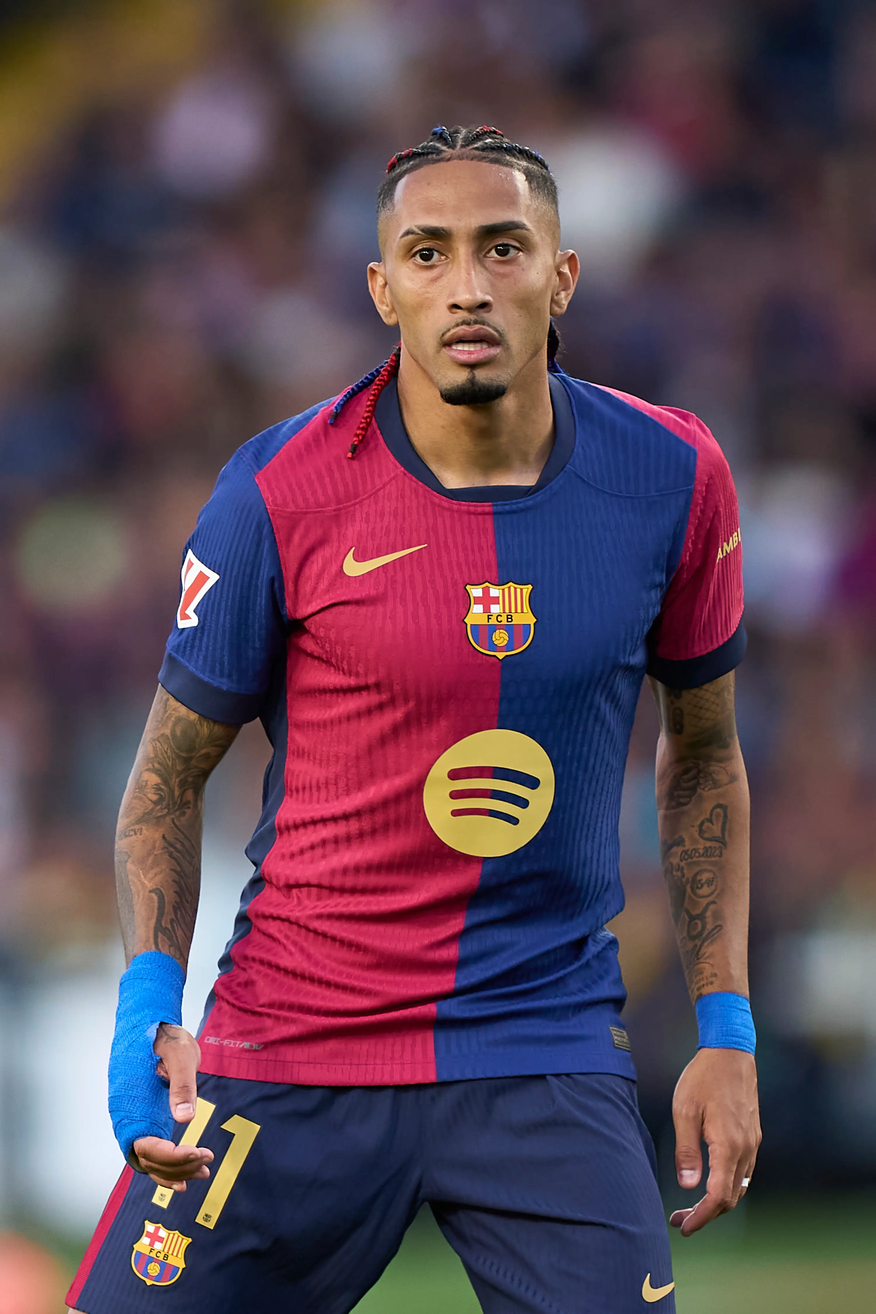 Barcelona's Brazilian winger Raphinha.