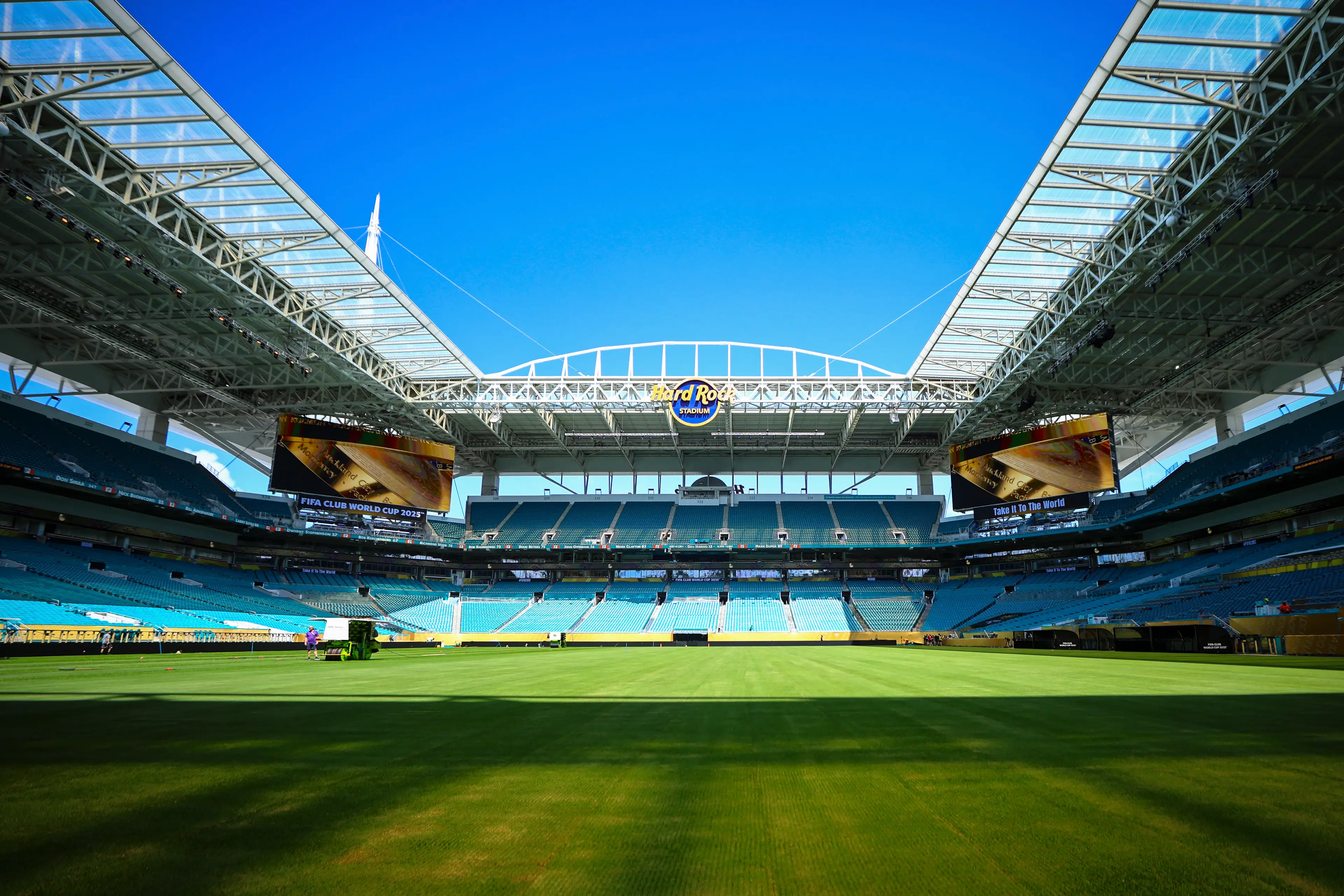 The Hard Rock Stadium in Miami. (Image: Getty)