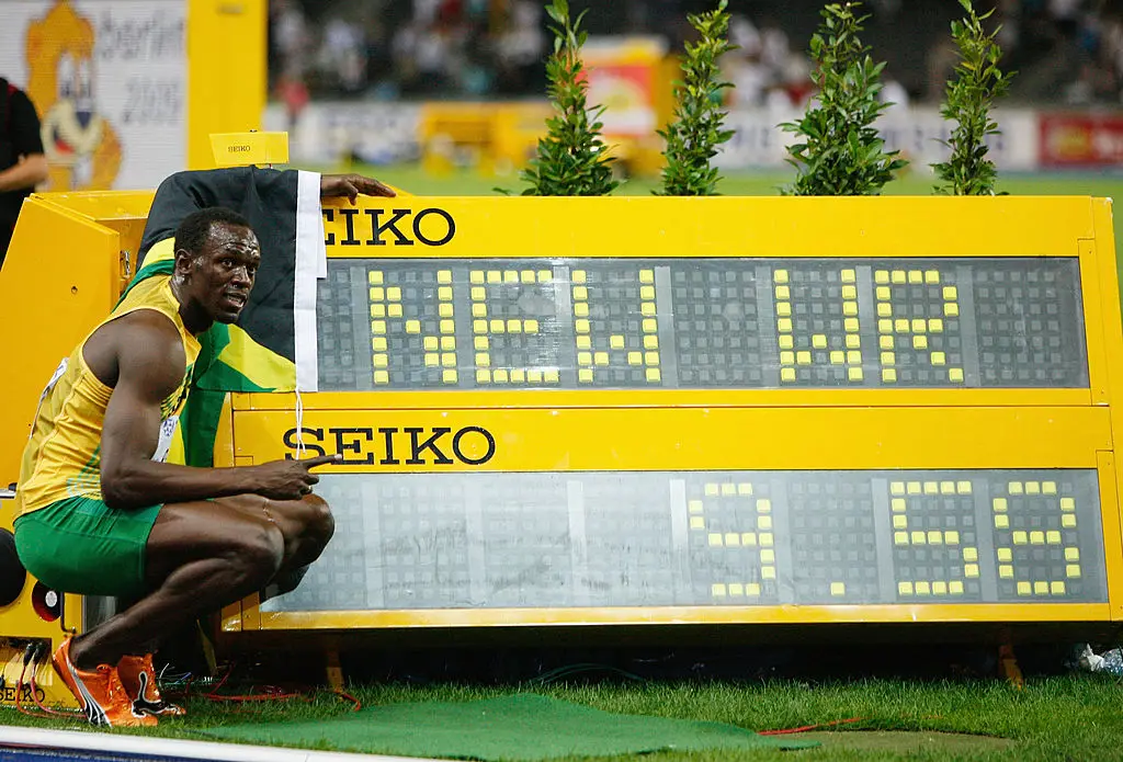 Usain Bolt set the current 100m world record in 2009 (Credit:Getty)