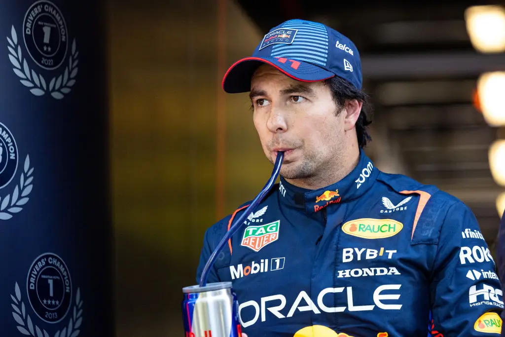 Sergio Perez for Red Bull (credit: getty)