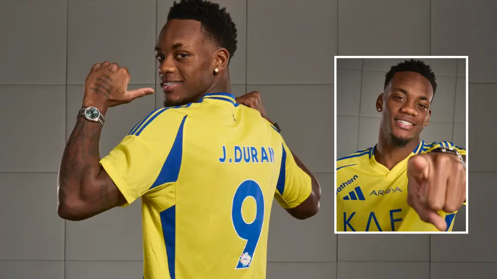 A breakdown of Jhon Duran's wage at Saudi side Al Nassr has emerged and it's truly life-changing