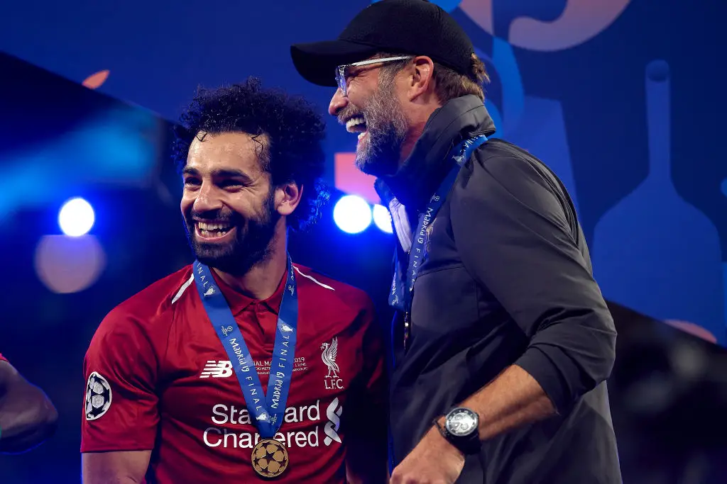 Mo Salah and Jurgen Klopp (Credit:Getty)