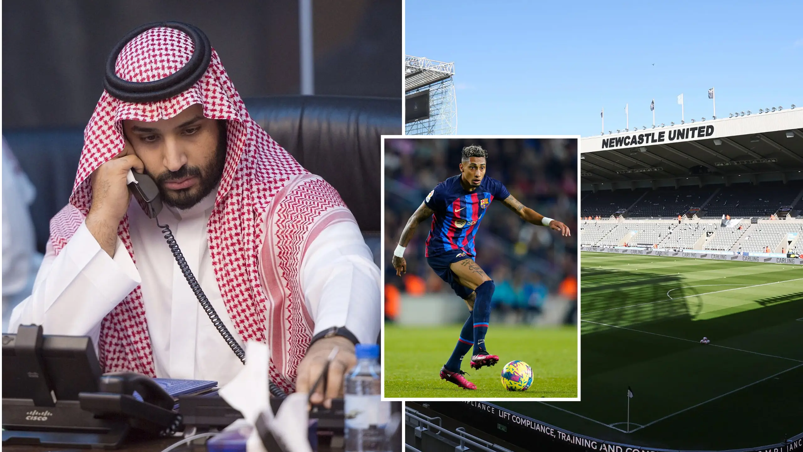 Newcastle want four 'major' signings this summer, including Barcelona forward Raphinha