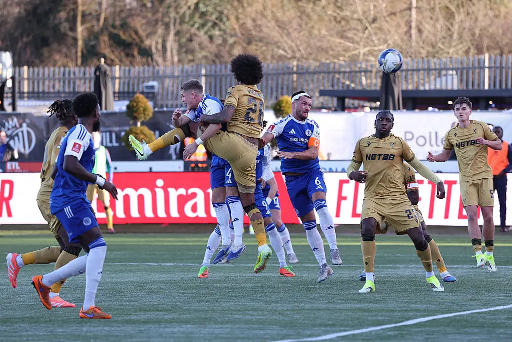 Macclesfield shocked Crystal Palace in the FA Cup third round (Credit:Getty)