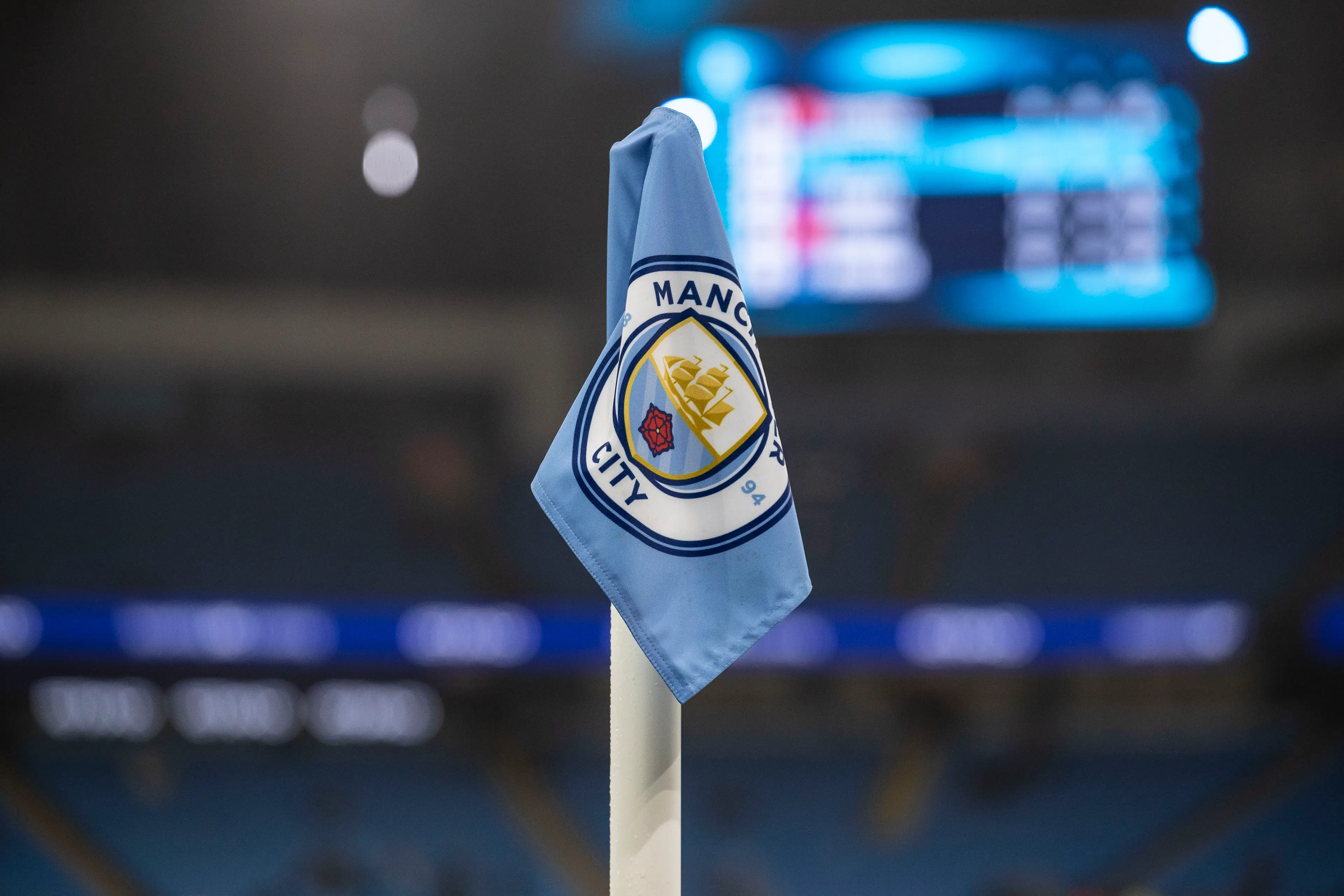 Manchester City are facing more than 100 alleged breaches of Premier League rules. Image: Getty