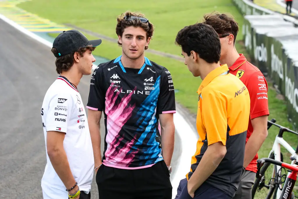 Kimi Antonelli, Jack Doohan, Oliver Bearman and Gabriel Bortoleto (clockwise) will compete in their first full seasons of F1 in 2025 (Image: Getty)