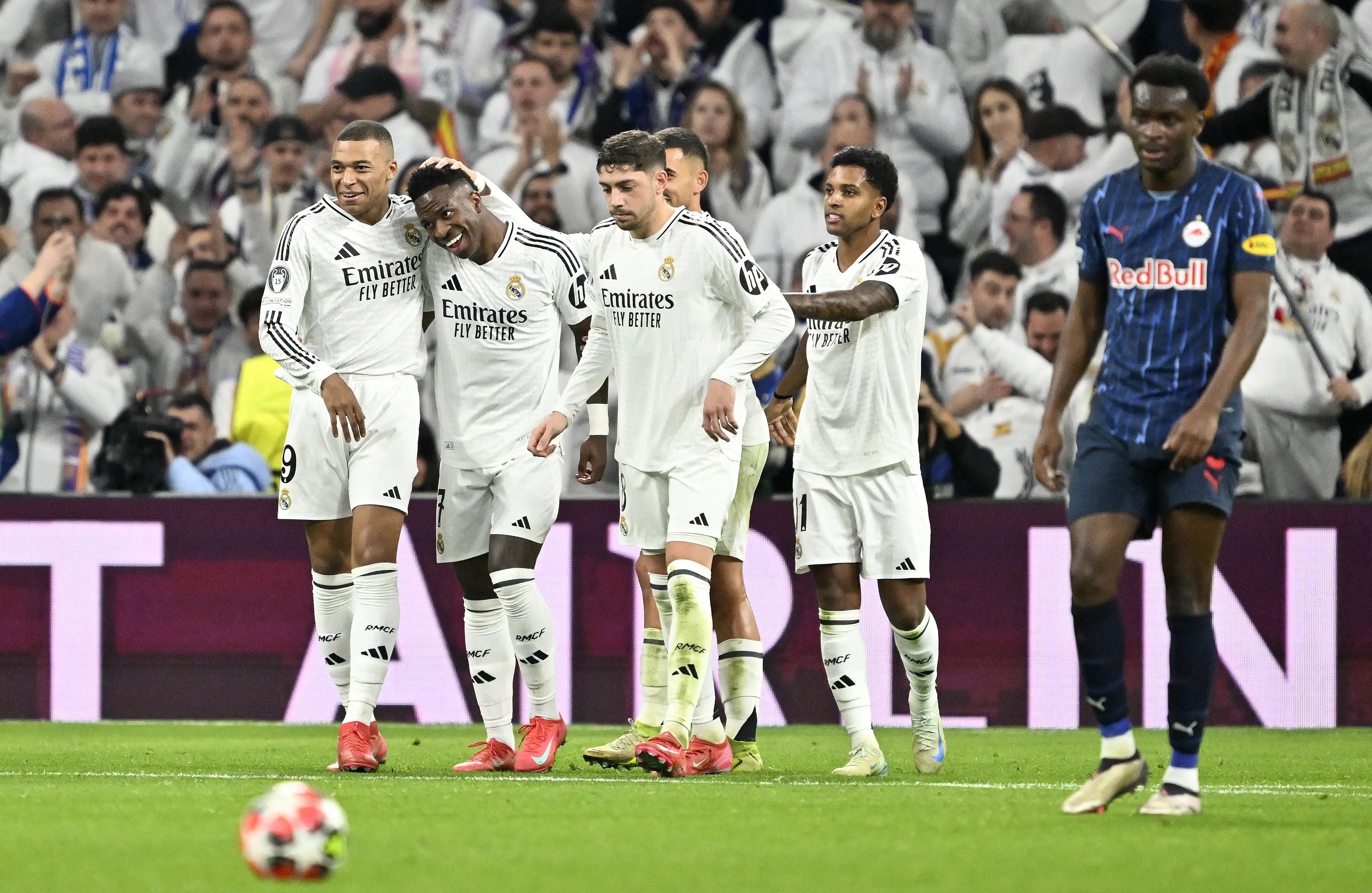 Real Madrid have qualified for the Champions League play-offs. Image: Getty