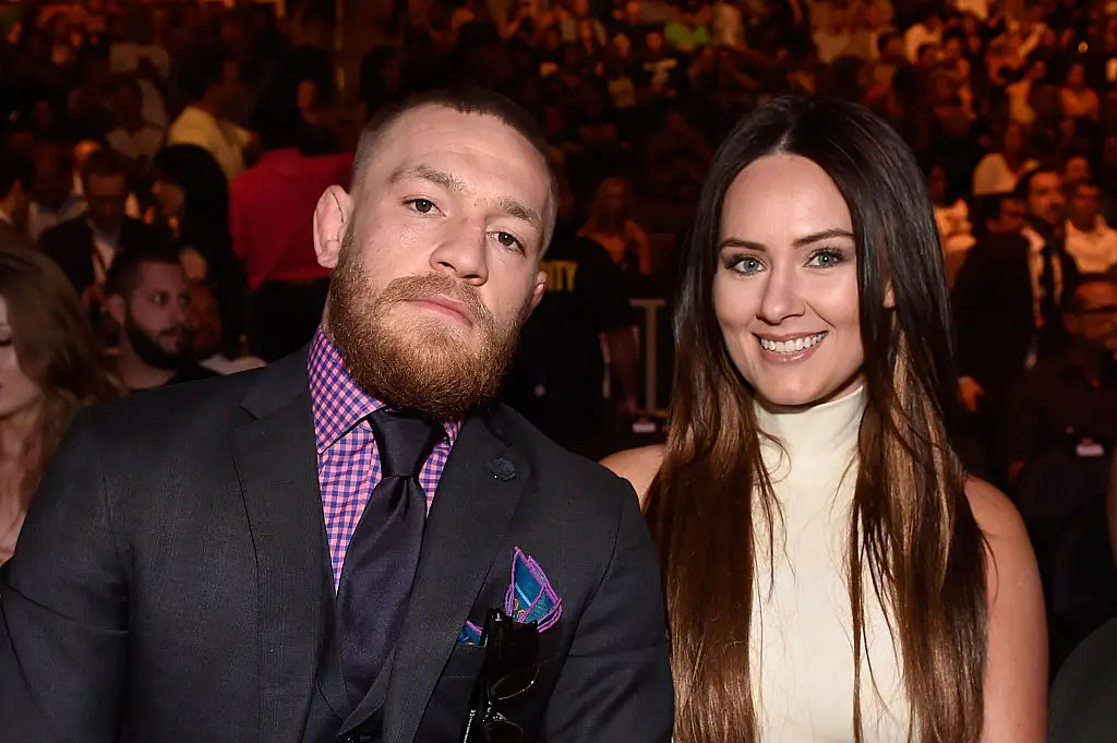 Conor McGregor and Dee Devlin in 2016 (Credit:Getty)