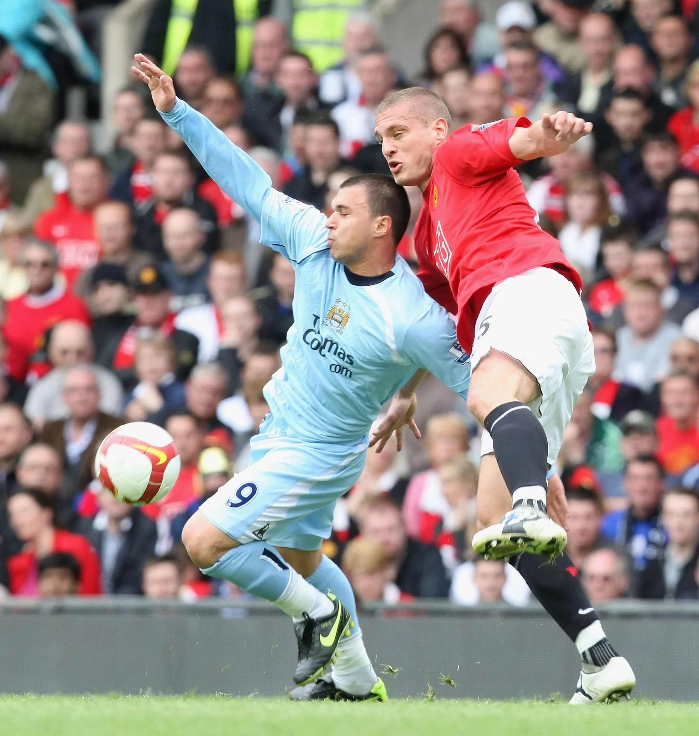 Bojinov made just 11 Premier League appearances across his injury-plagued spell at Manchester City. Image credit: Getty