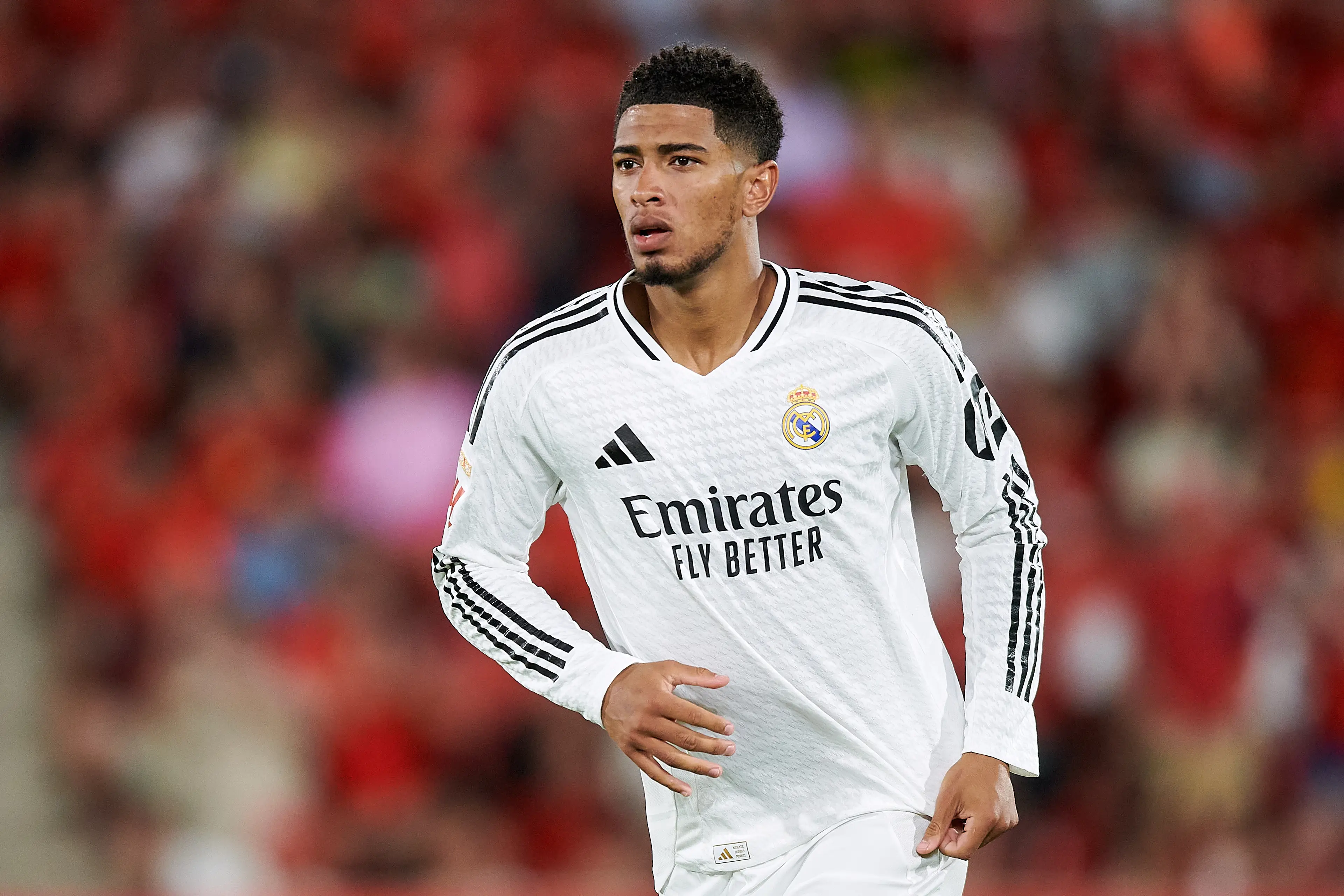 Real Madrid star Jude Bellingham pictured -