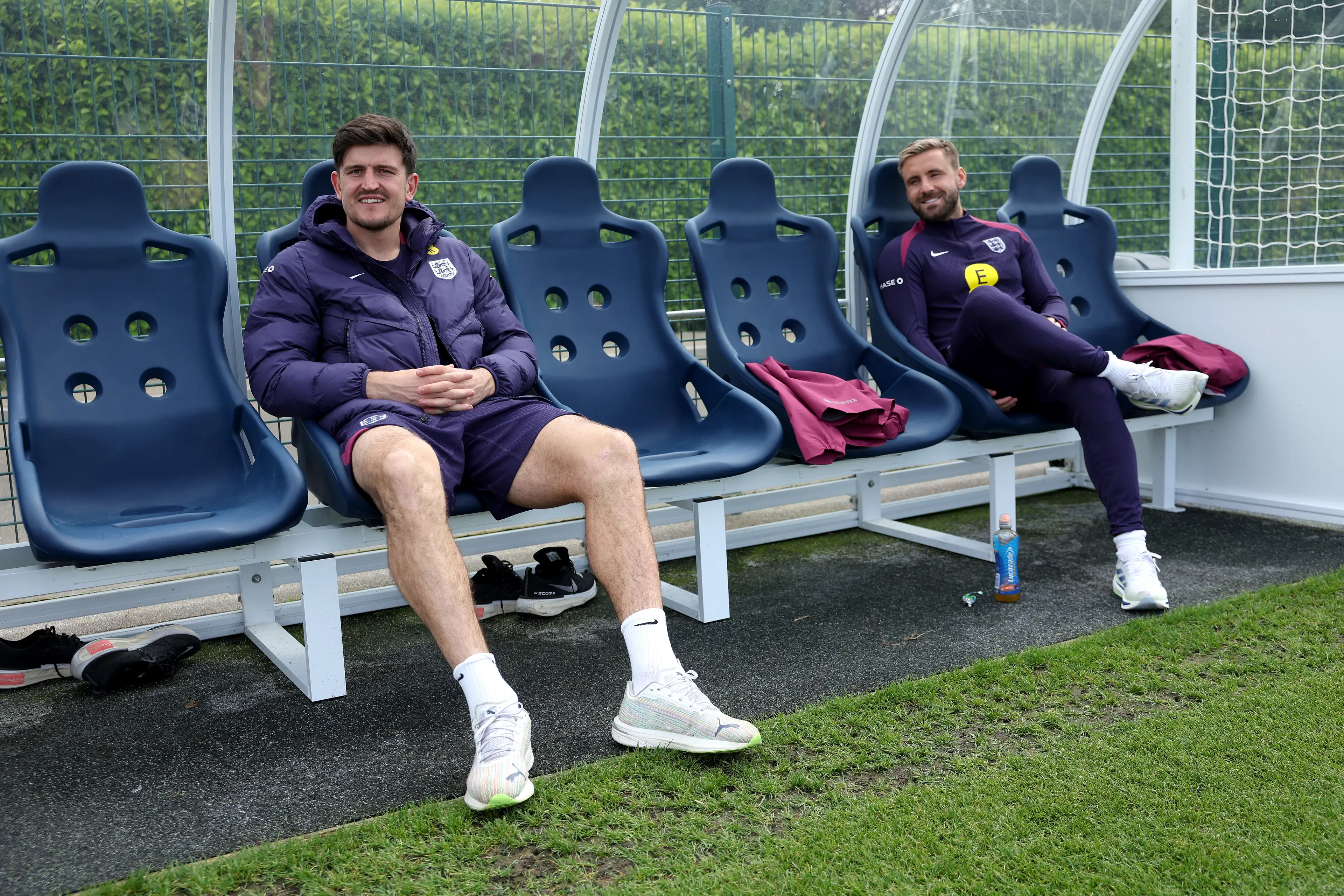 Maguire and Shaw featured for England at Euro 2024. Image credit: Getty
