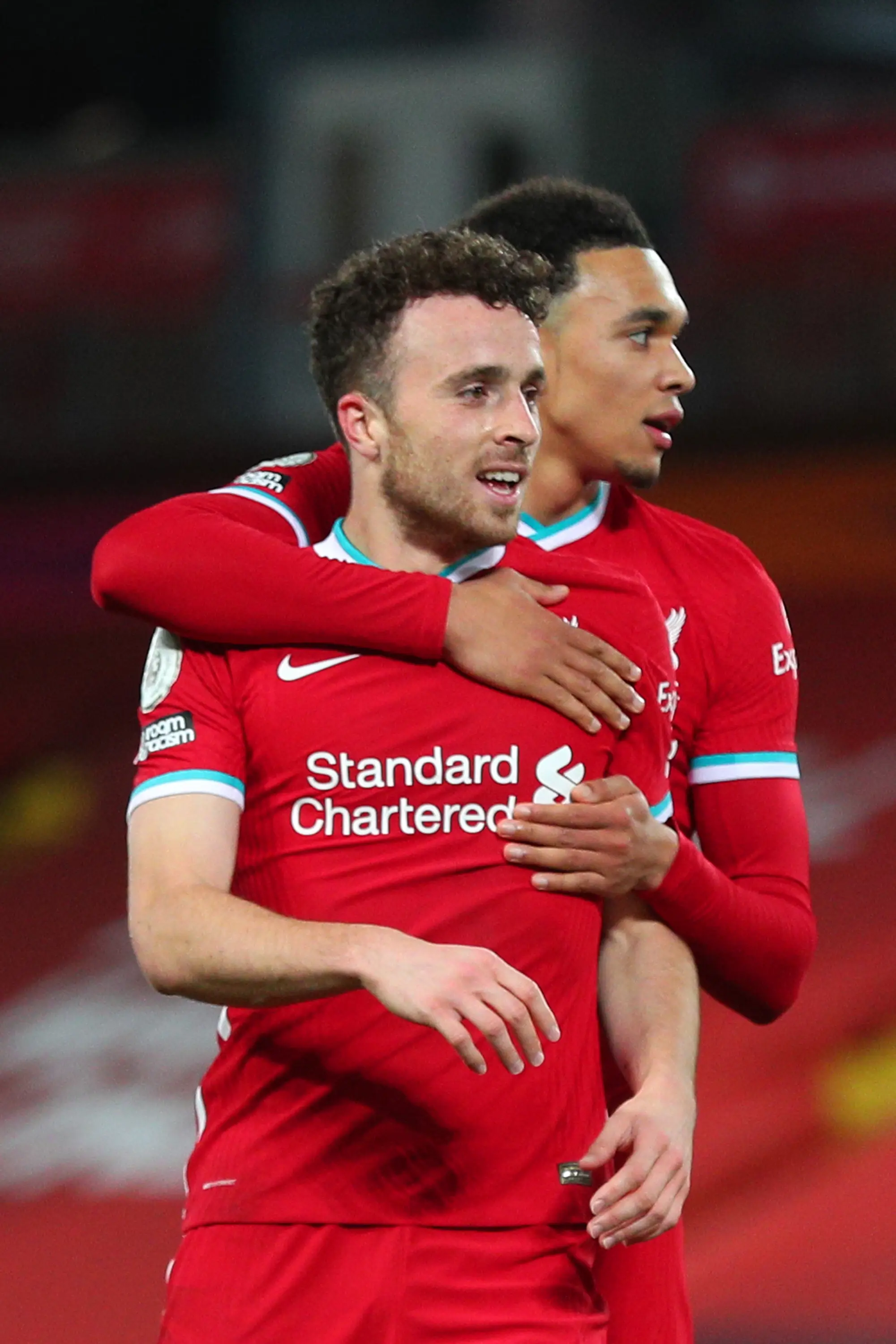 Trent Alexander-Arnold posted a tribute about his late teammate and friend Diogo Jota. Image: Getty