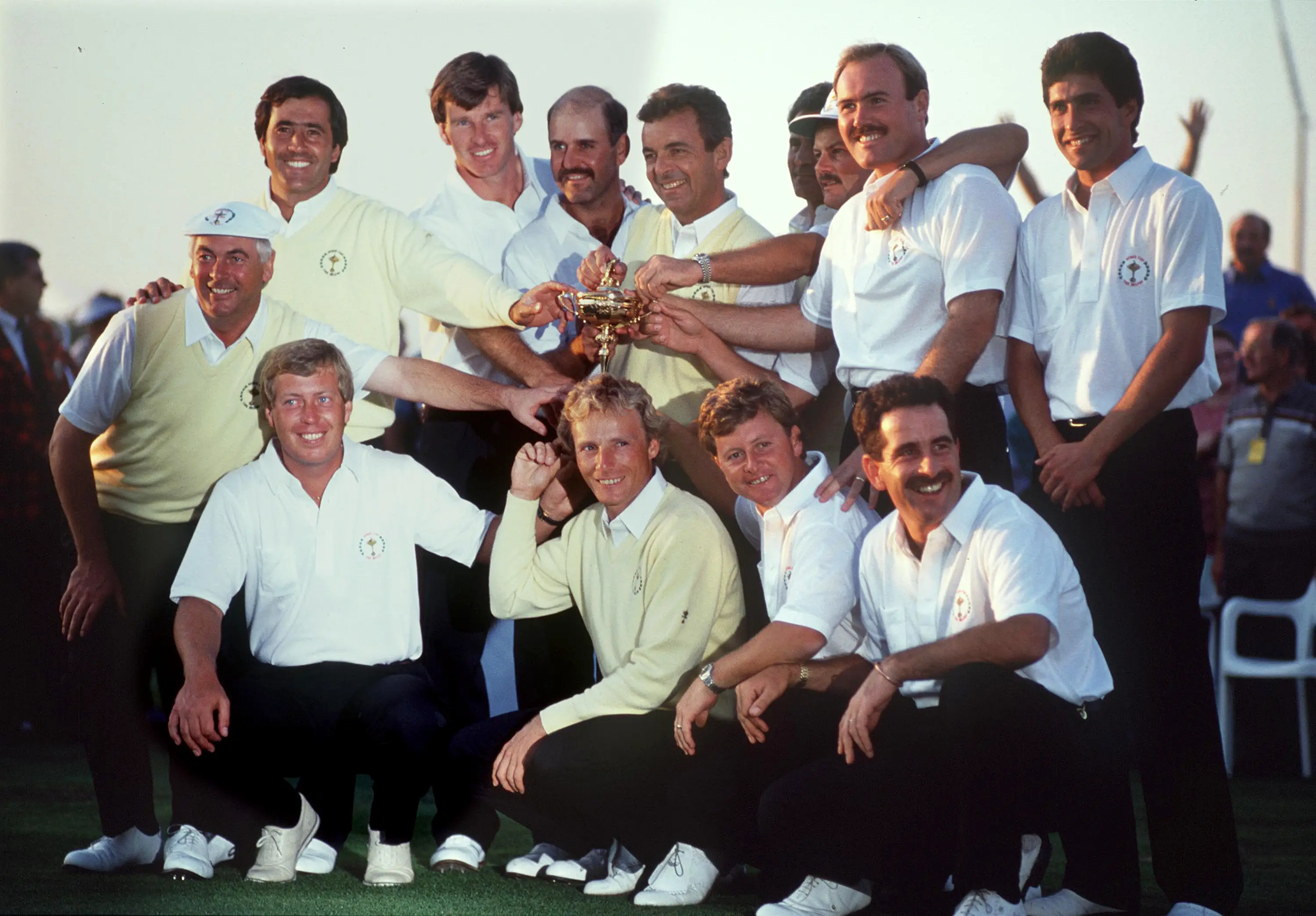 Team Europe retained their Ryder Cup in 1989 after the second ever tie in the competition's history (Image: Getty)