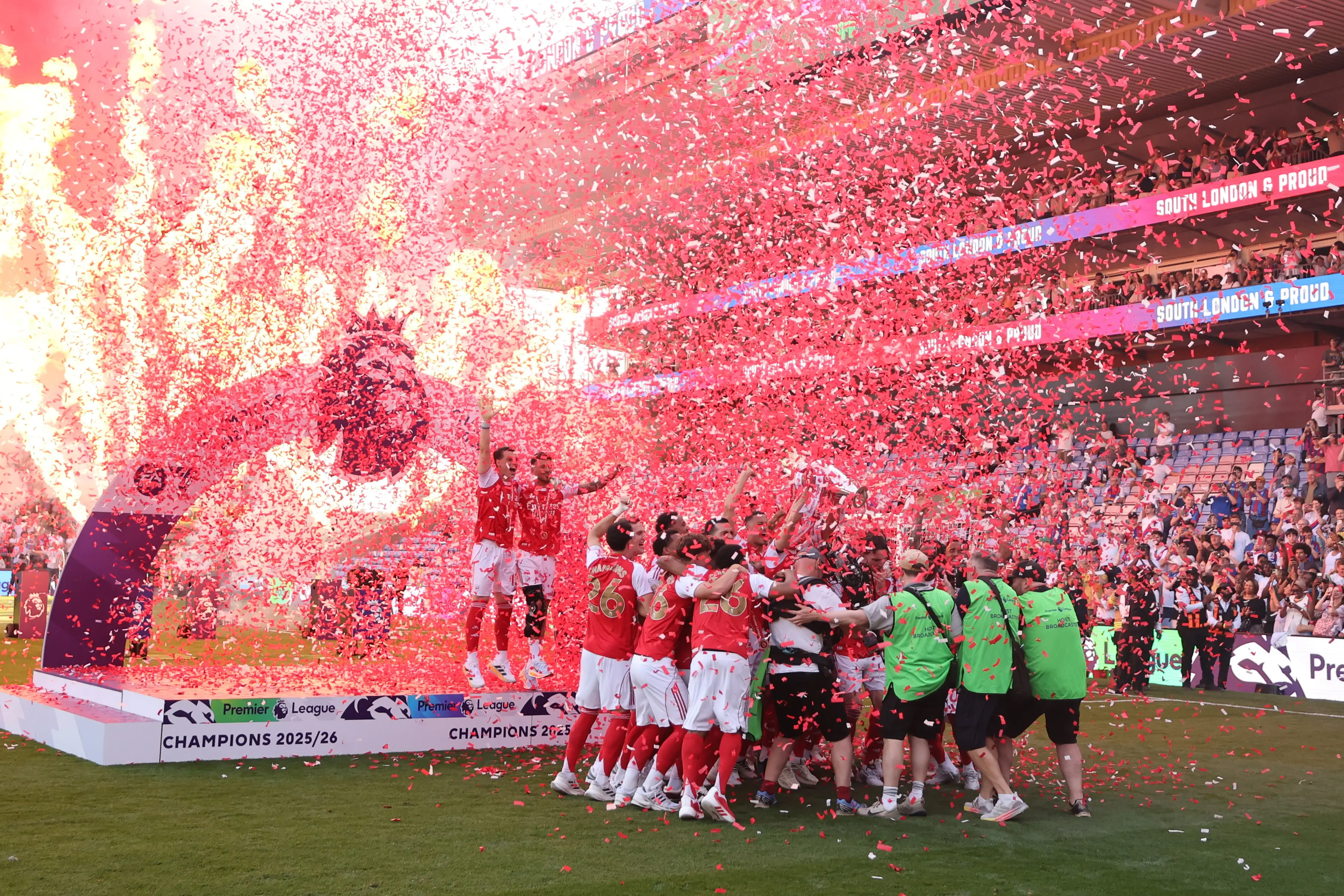 Arsenal will retain their Premier League crown, according to our writers. Image credit: Getty