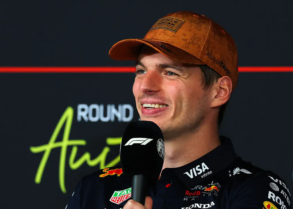 Verstappen addressed the McLaren theory ahead of the United States Grand Prix. (Image:  Clive Rose/Getty Images)