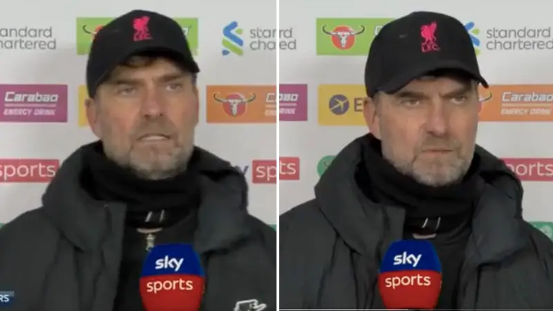 Jurgen Klopp Made His Most Bizarre Excuse As Liverpool Manager After Arsenal Stalemate