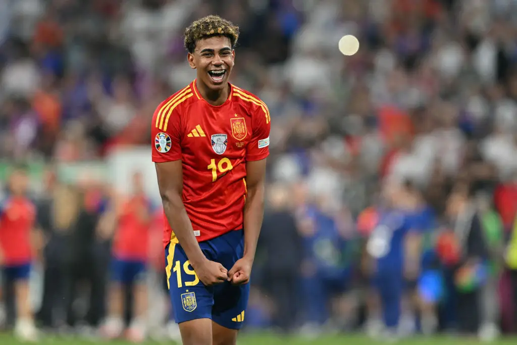 Lamine Yamal won Euro 2024 with Spain over the summer. (Image: Getty) 
