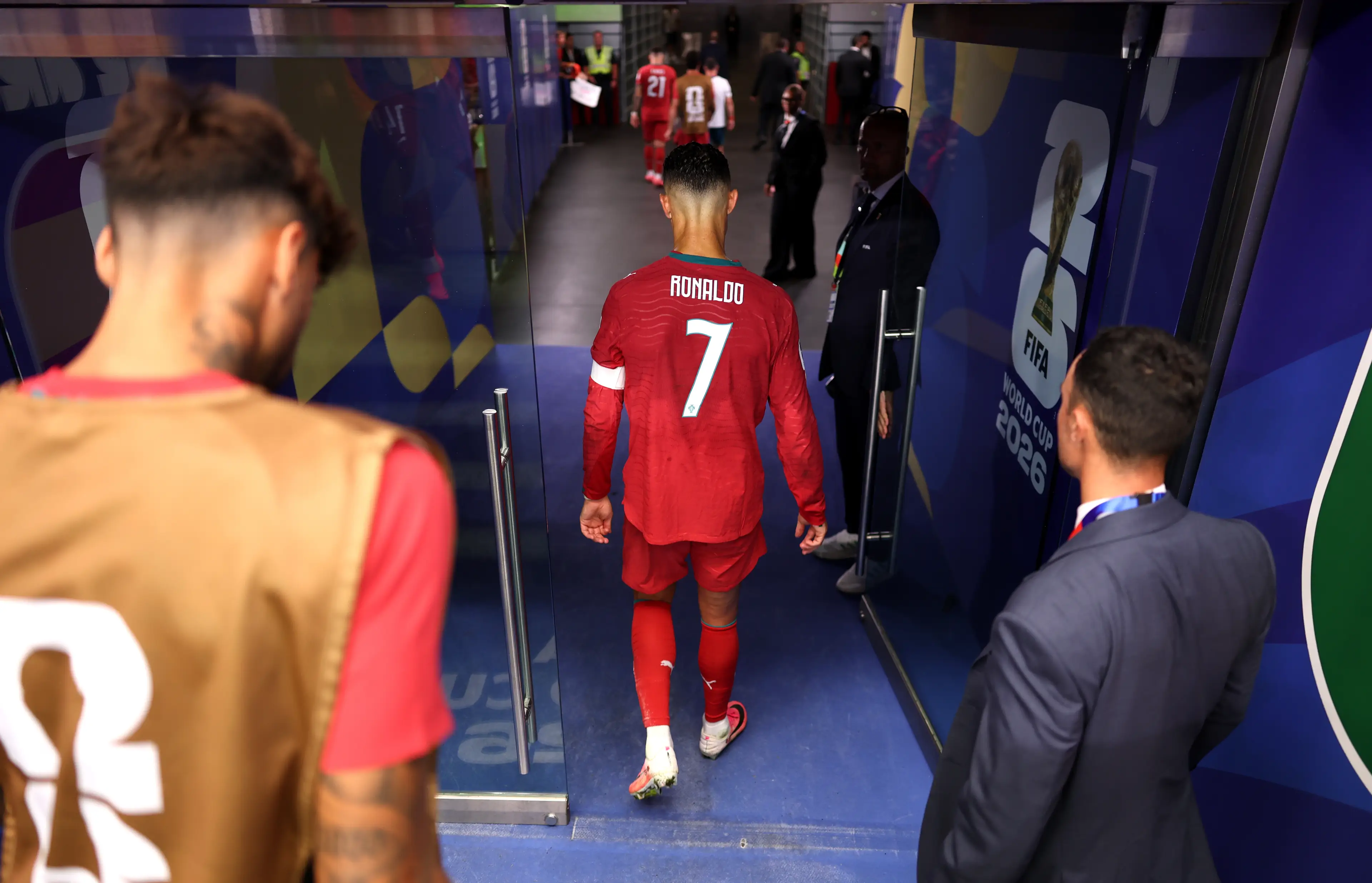 Ronaldo played in his final World Cup game on Monday. Image credit: Getty