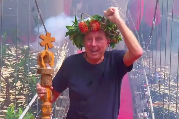 Harry Redknapp won I'm A Celebrity 2018. image: ITV