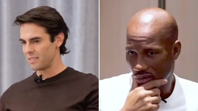 Fans spot Didier Drogba's priceless reaction after Kaka claims Tottenham is a 'big club'