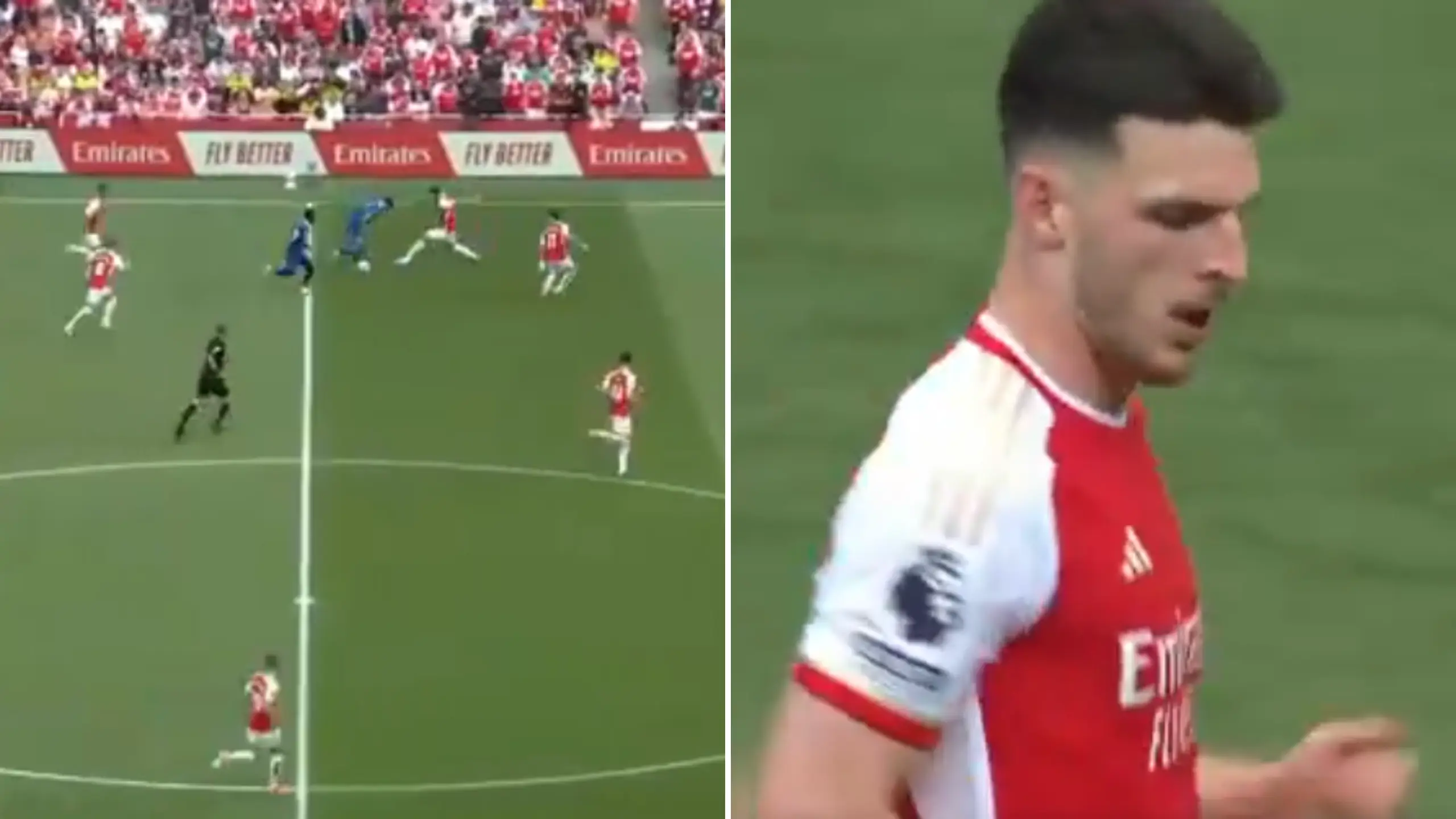 News of a fake West Ham equaliser spread around the Emirates and the crowd went crazy