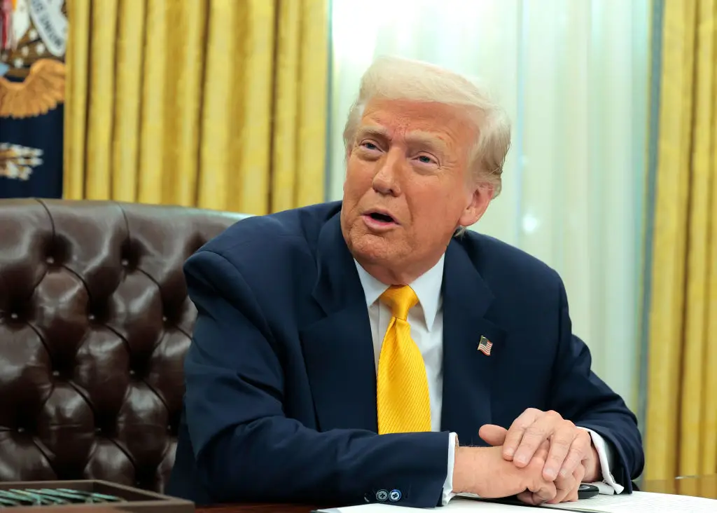 Donald Trump has announced tariffs on goods imported from US trade partners (Credit:Getty)