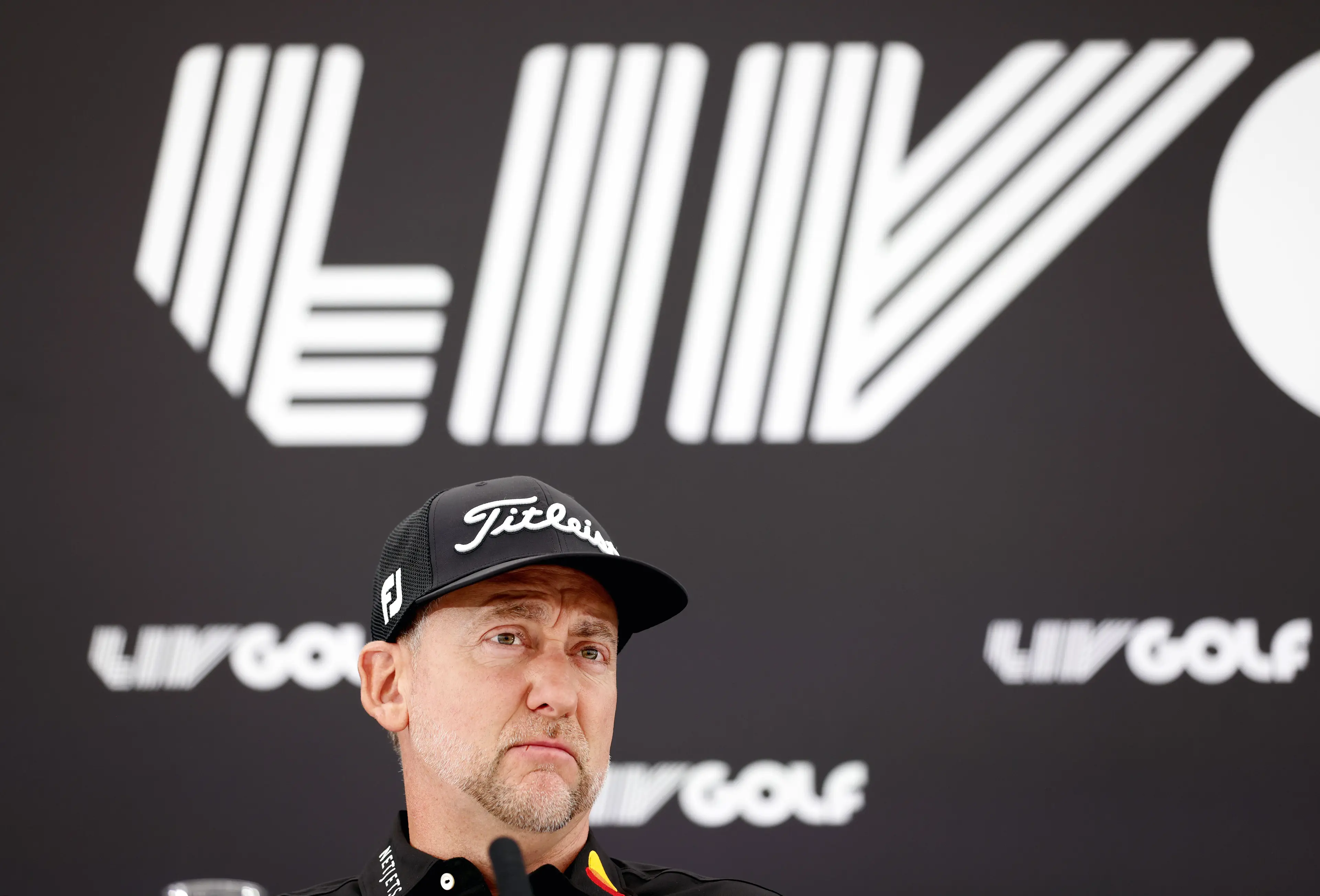 Ian Poulter is one of the LIV players who has been heavily criticised. Image: Alamy