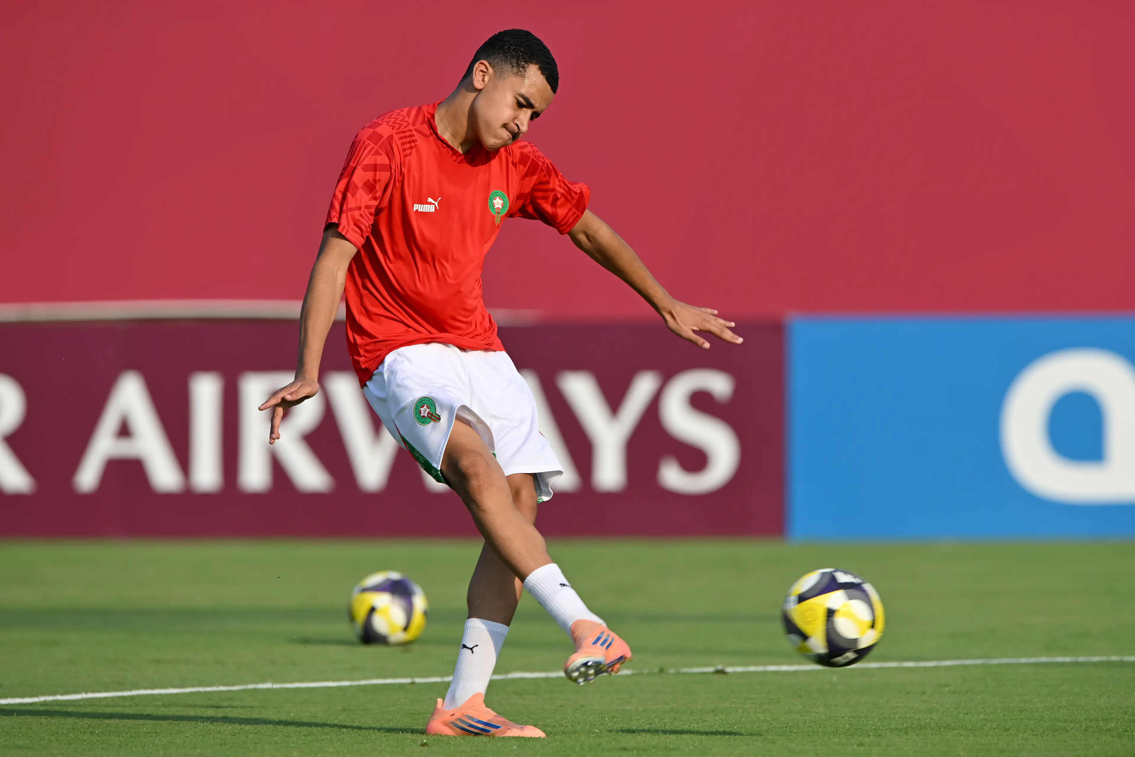 Abdellah Ouazane made his Morocco debut in September. Image credit: Getty