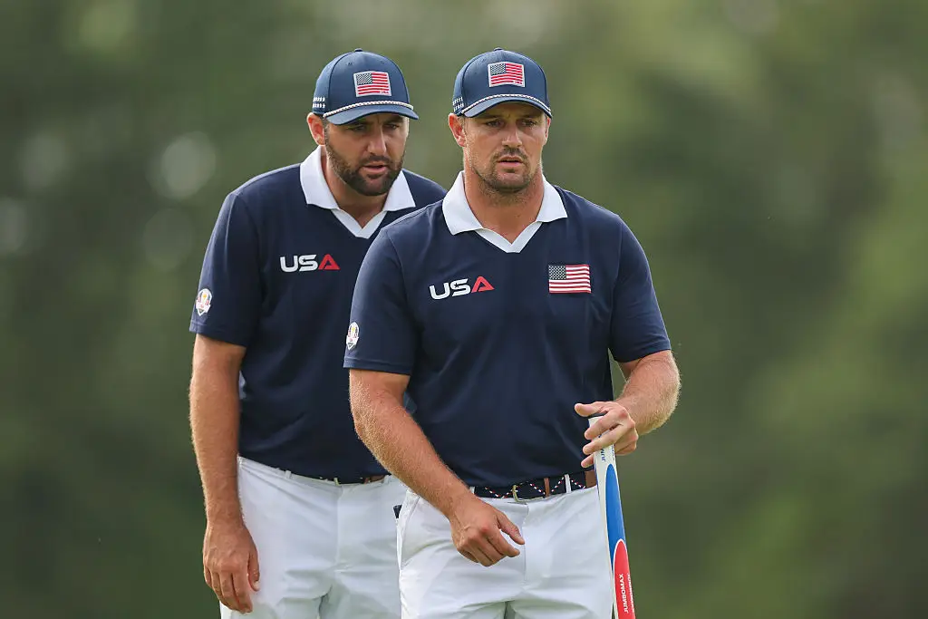 Scheffler and DeChambeau rejected media requests after Ryder Cup Saturday (Image: Getty)