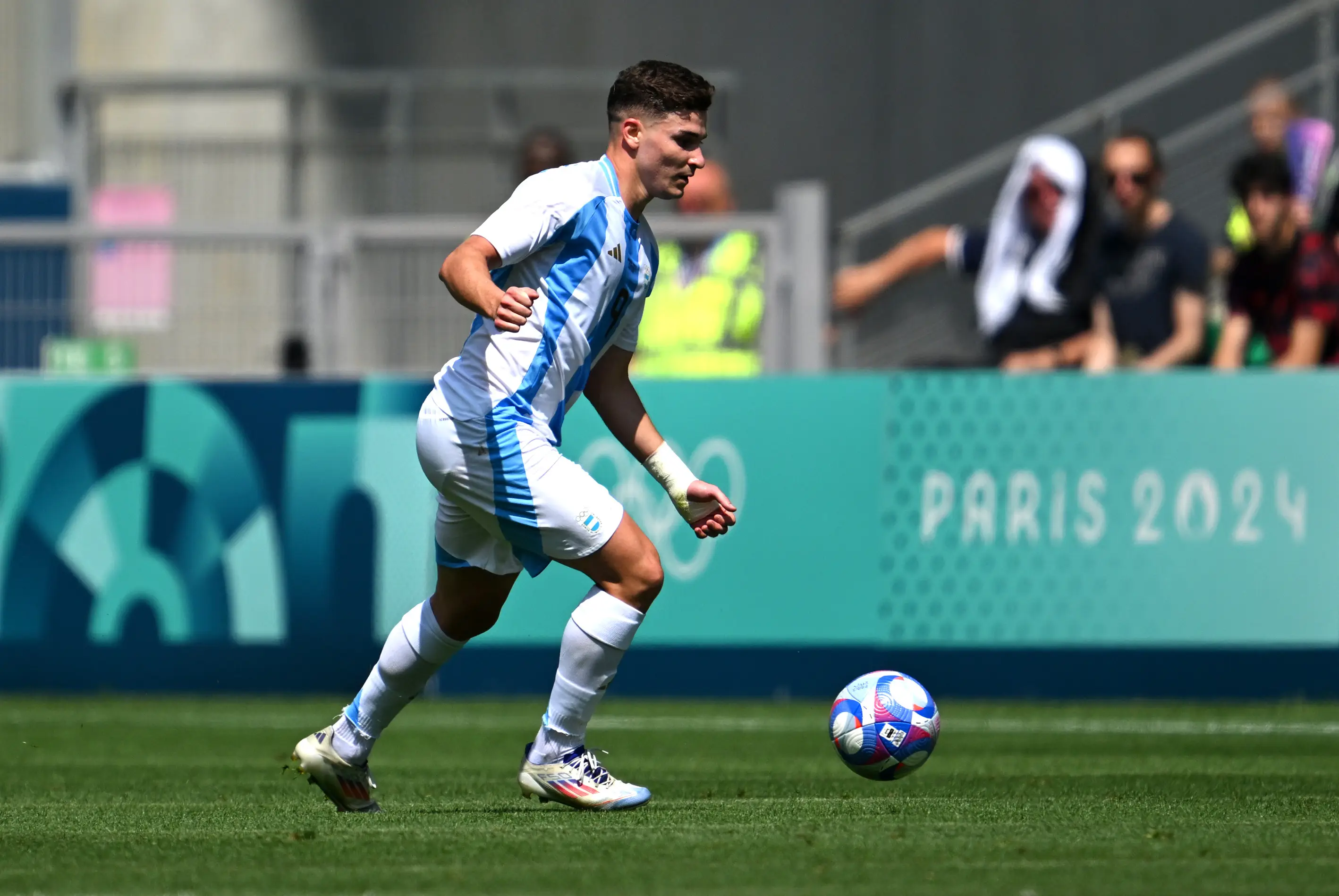 Manchester City's Julian Alvarez. (