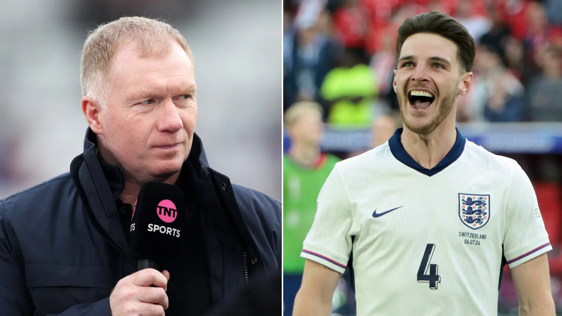 Fans think Declan Rice has responded to Paul Scholes criticism after spotting comment to Bukayo Saka