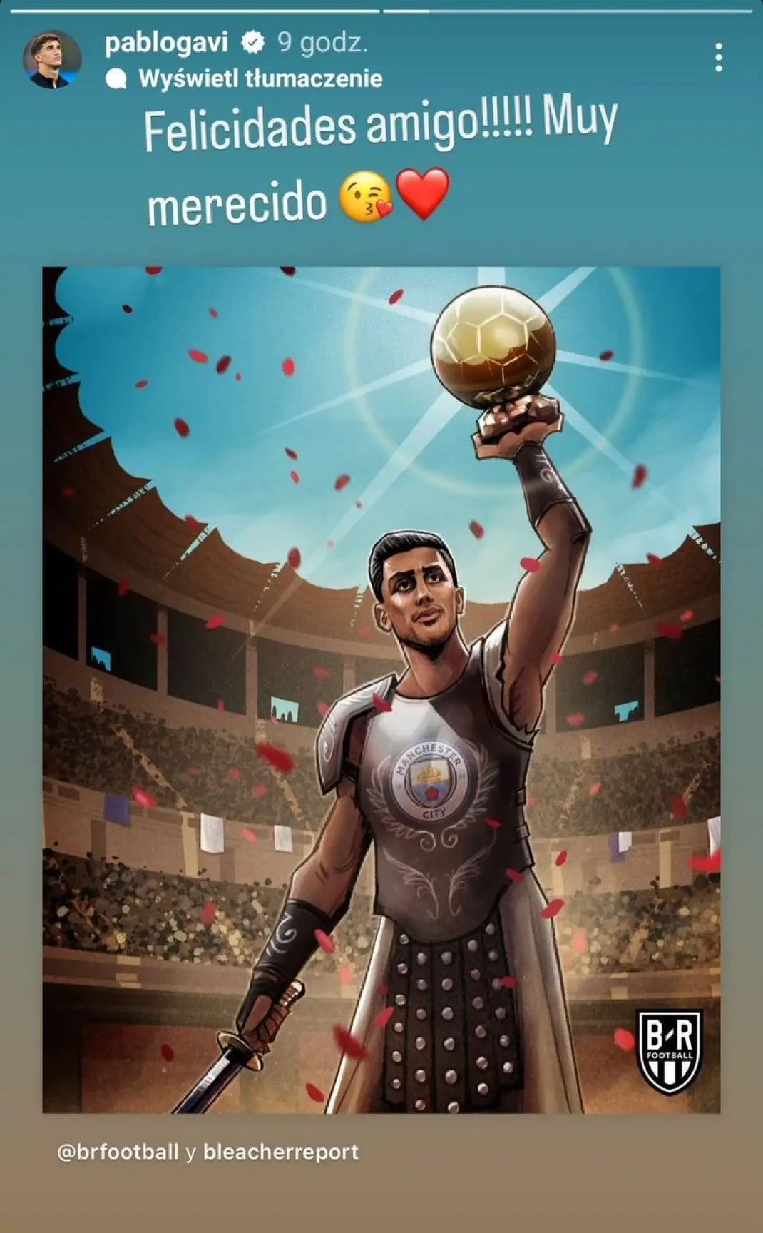 Image credit: Instagram/pablogavi