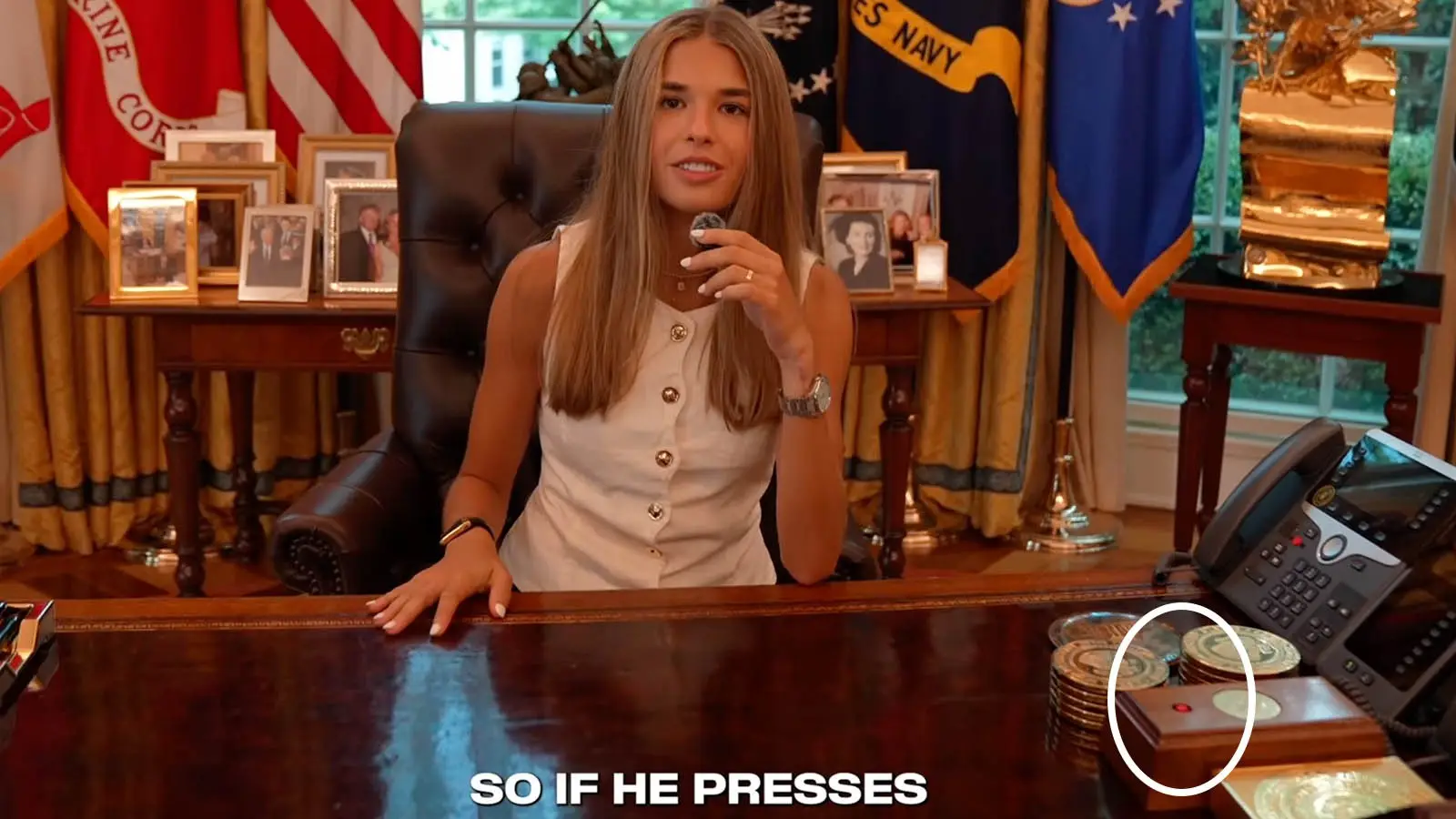 YouTube/Kai Trump