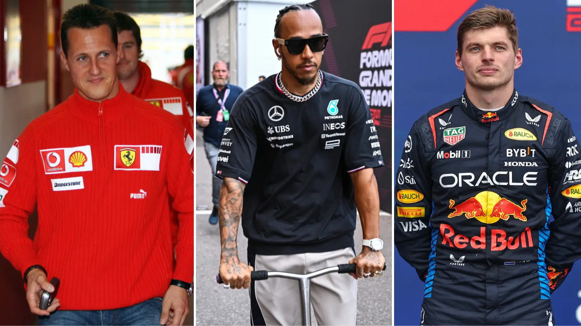 The top 10 F1 drivers of all time ranked by stats settles Lewis Hamilton, Michael Schumacher and Max Verstappen debate