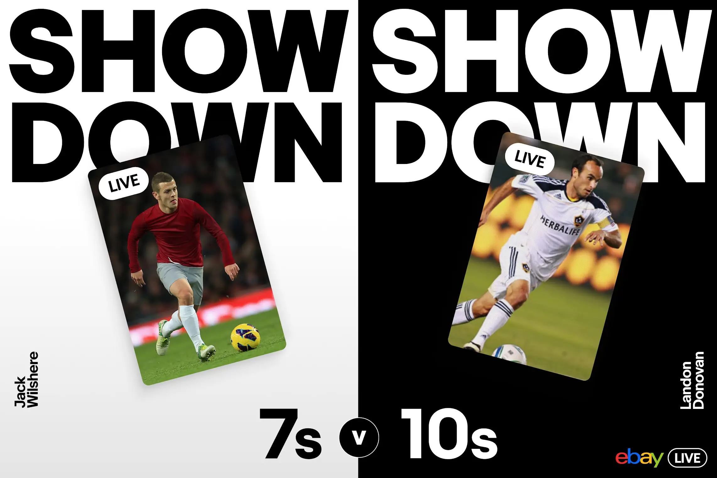 Jack Wilshere will debate No.7's and No.10's with Landon Donovan. Image: eBay