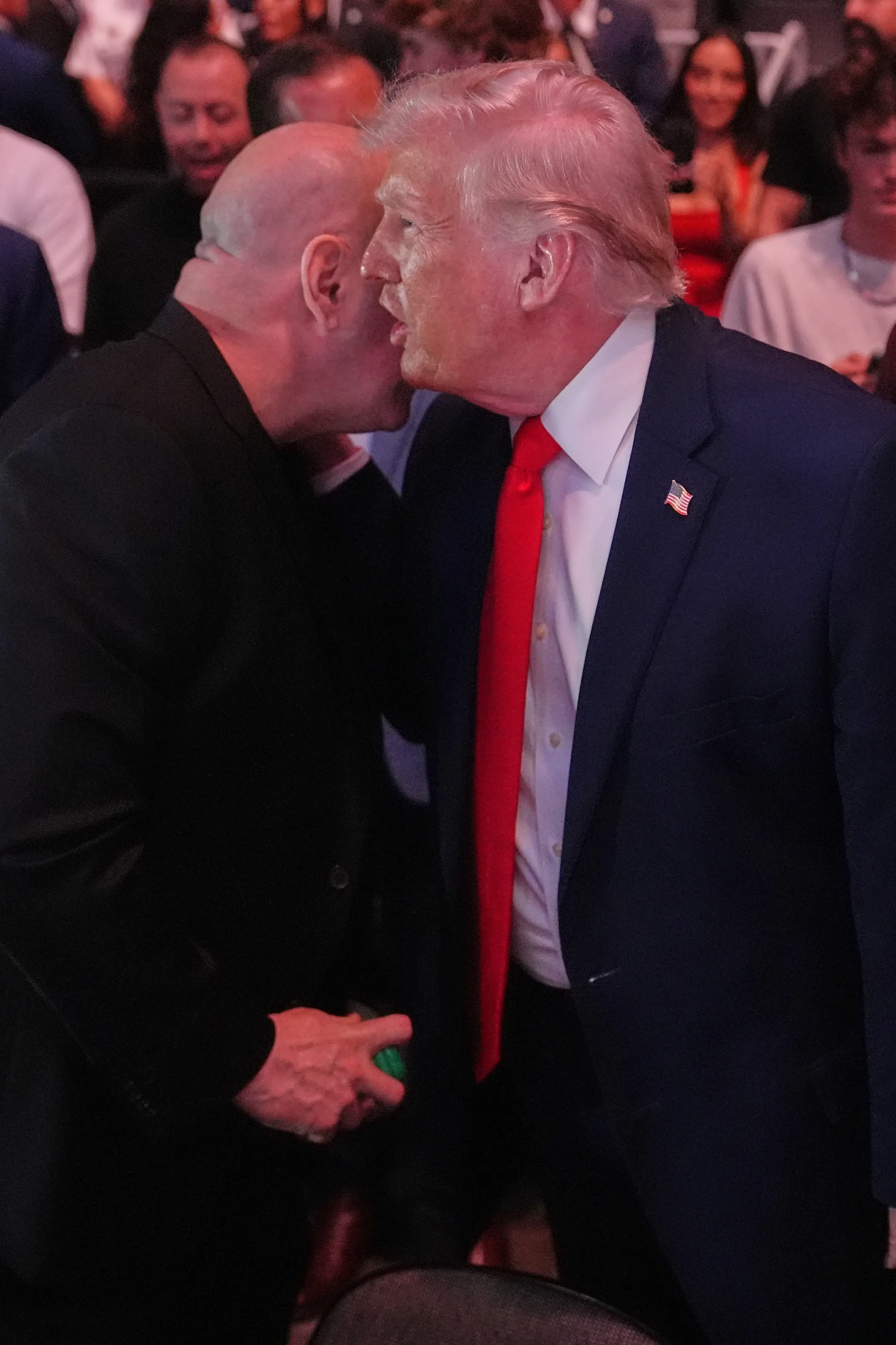 Donald Trump made the direct request to Dana White. Image: Getty