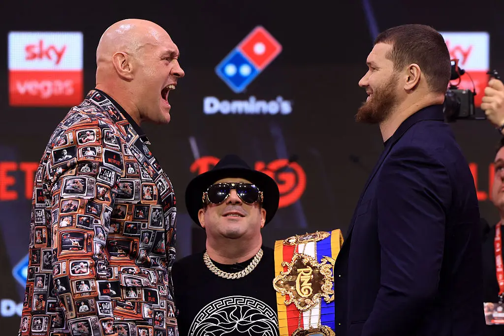 Tyson Fury will return to the ring on Saturday. (Image: Toby Shepheard / AFP via Getty Images)
