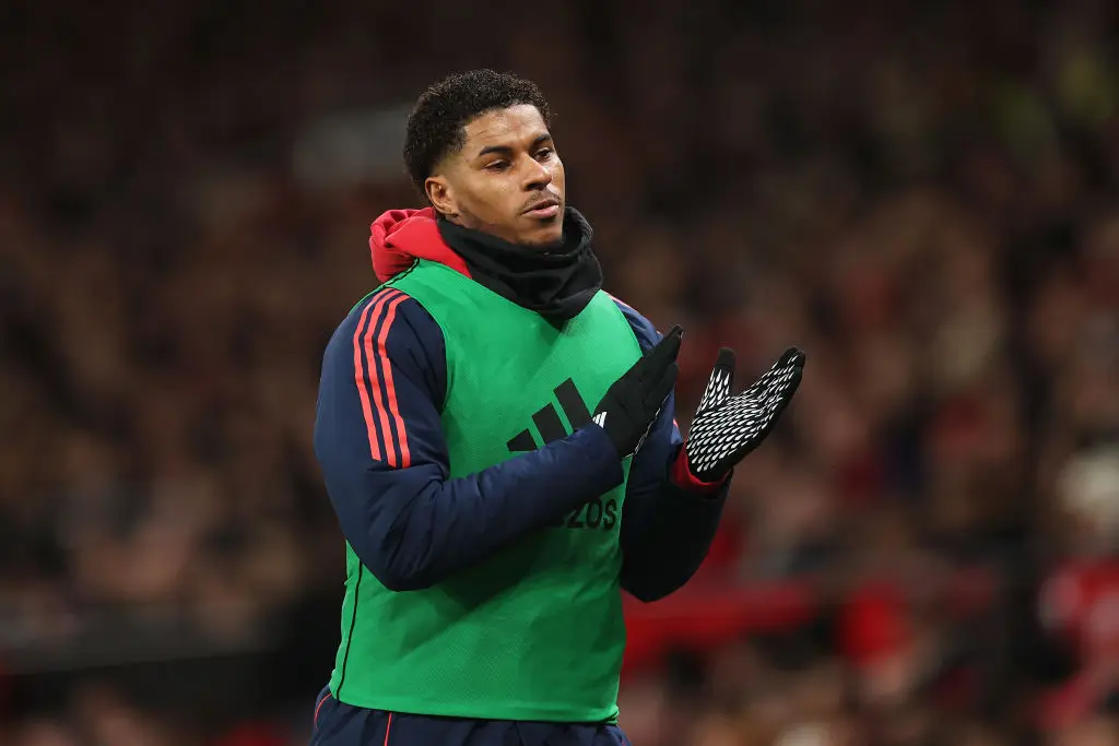 Marcus Rashford is set to join Aston Villa this month. (Image: Getty)