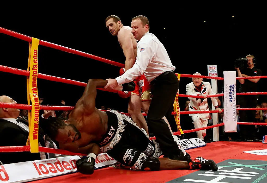 David Price defeated Audley Harrison in 2012 (Credit:Getty)